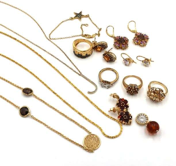 Group lot of Vintage 925 sterling silver mixed jewelry