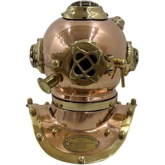 Miniature U.S. Navy Mark V Diving Helmet