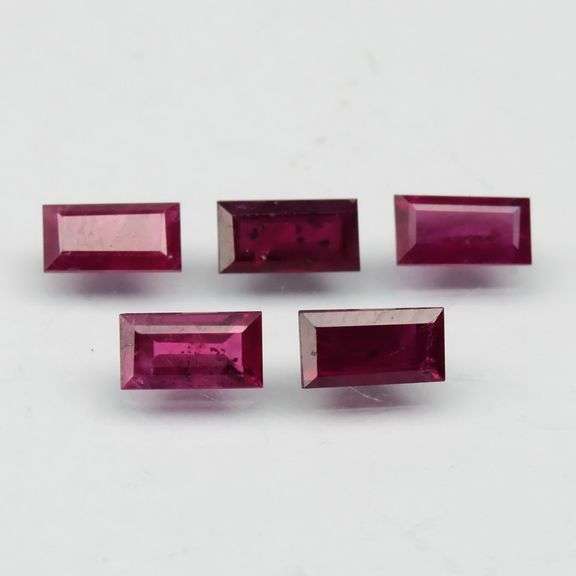 Top blood red! Translucent! 1.62ct Burmese Ruby set!!!