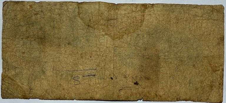 $1 Aug 14 1862 Augusta Insurance & Banking Co Note.