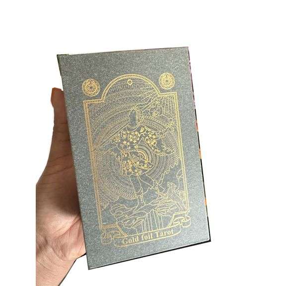 Gold Foil Tarot Cards with Guidebook