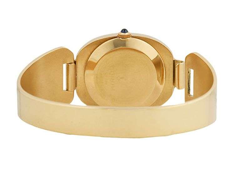 Corum Love Bond 57300, 28 X 34mm, Peacock Feather Dial, 18K Yellow Gold Ladies Watch