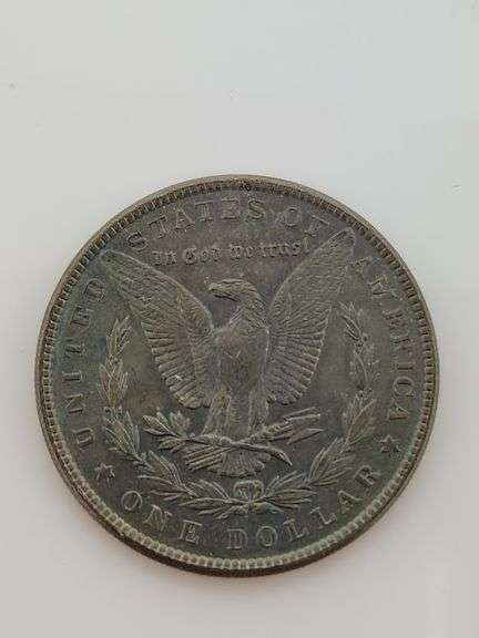 1887 Morgan Silver Dollar, Toned