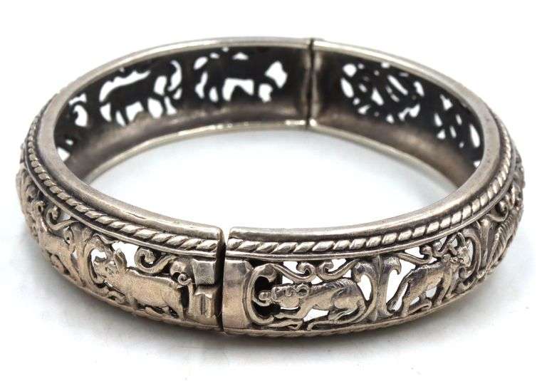 925 Sterling Silver Vintage Cuff Lot