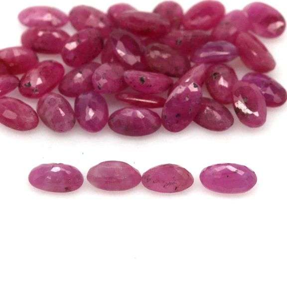 Rare heated only 12.13ct Ruby set from Madagascar