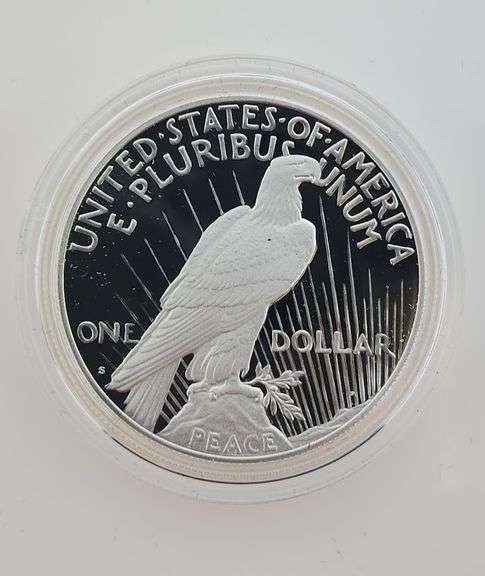 2023 S Proof Silver Peace Dollar, OGP
