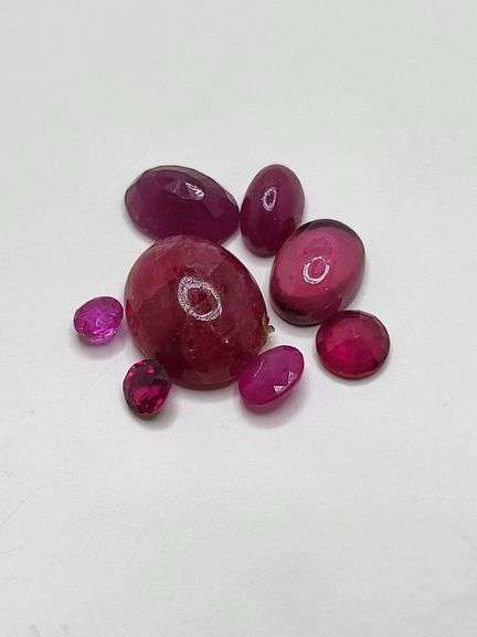 Collection of high quality Rubies 6.98 CTTW
