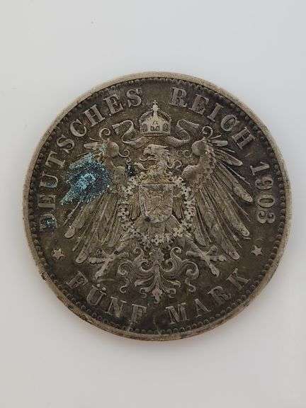 1903-A Germany 5 Mark