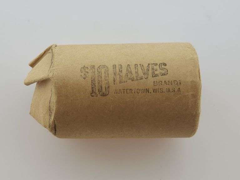 1963 Franklin Half Dollar Roll, UNC