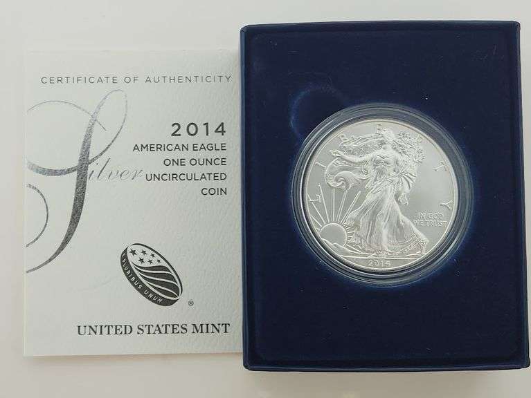 2014 W American Silver Eagle, OGP