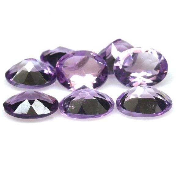 Glittering 17.01ct untreated real Brazilian Amethyst set!