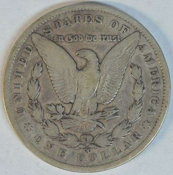 Scarce 1882-CC Morgan Silver Dollar in Fine