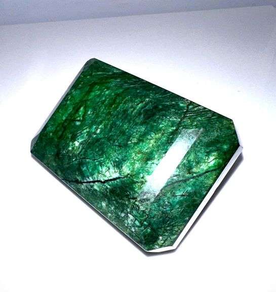 Huge Certified 1640 Ct Museum Size Natural Emerald