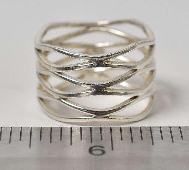 1/2 inch Wide Sterling Silver Band