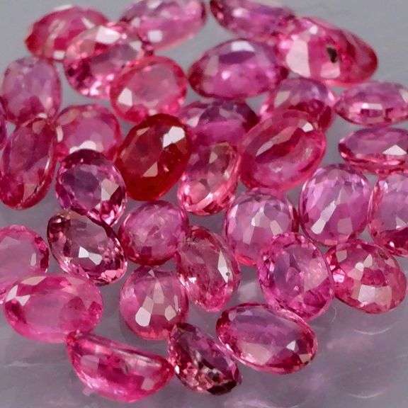 Untreated!!! 3.26ct set of pure Rubies!!!