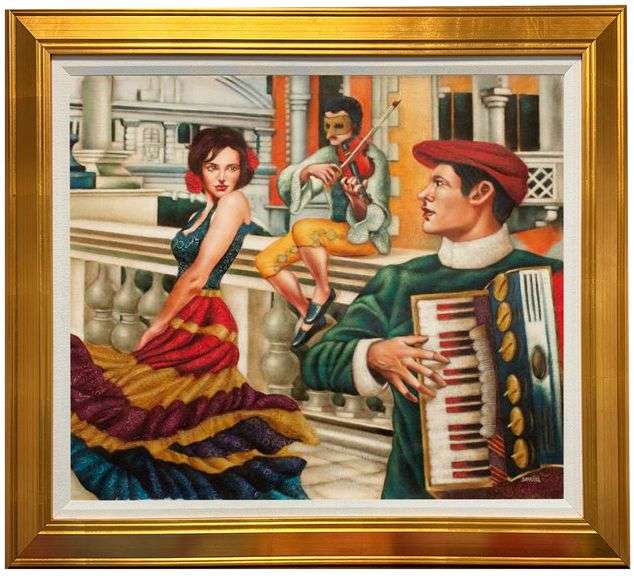 Original Oil on Canvas by Edgar Barrios