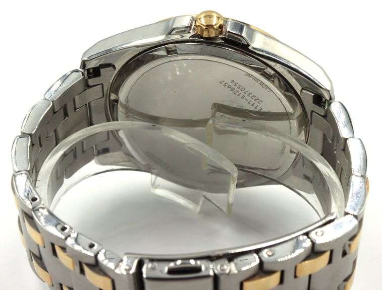 Citizen Eco drive 2 tone quartz watch