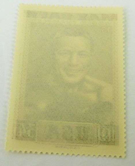 1934 Max Baer CZ. Slania Stamp - Boxers Series
