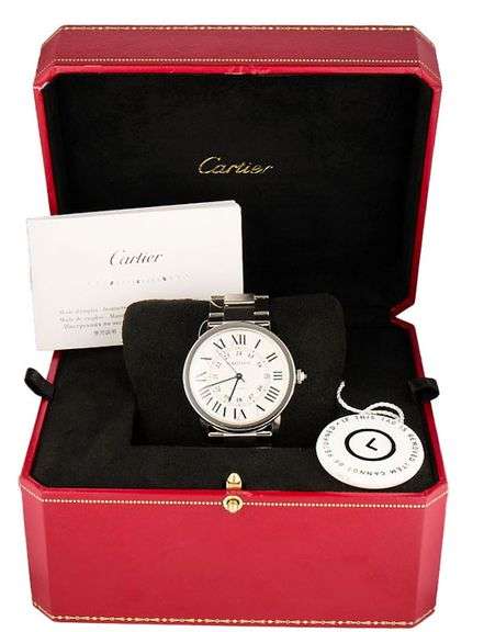 Cartier Ronde Solo XL, 42mm, Silver Dial, Stainless Steel Men’s Watch