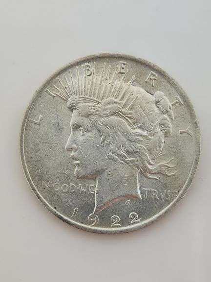 1922 Silver Peace Dollar