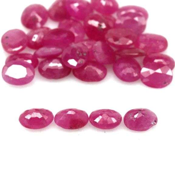 Rare heated only 10.41ct Ruby set from Madagascar