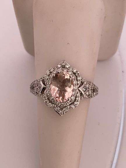 CERTIFIED BRAND NEW 14K WHITE GOLD RING