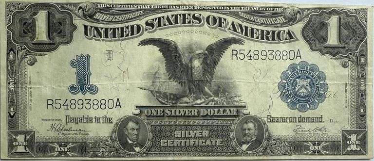 Sharp Series of 1899 Black Eagle Silver Certificate