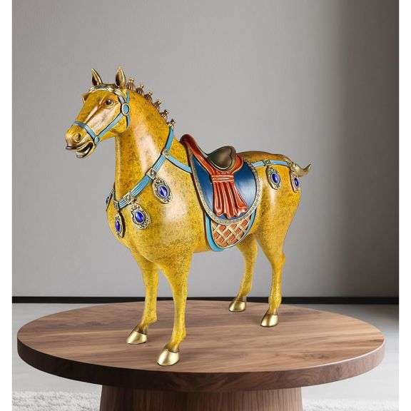 Large Pure Copper Tang Dynasty Horse