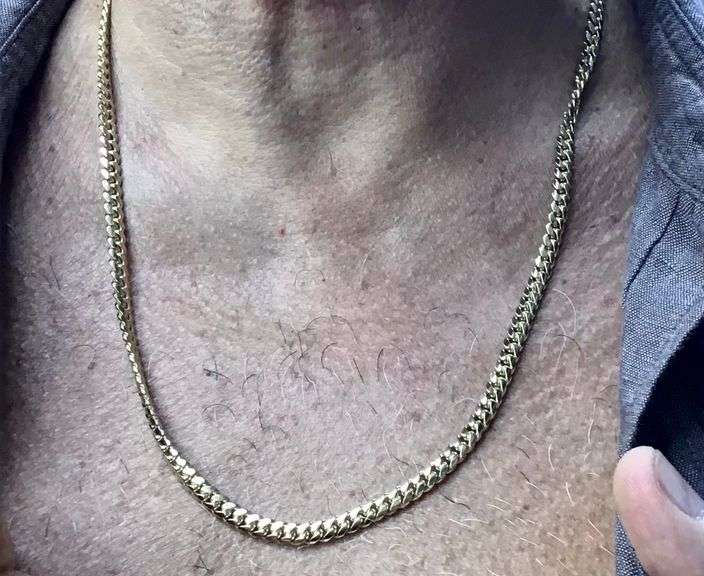 14K Yellow Gold Miami Cuban Link Chain