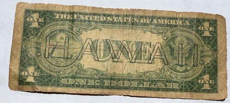 $1 1935A Hawaii Emergency Issue Silver Certificate