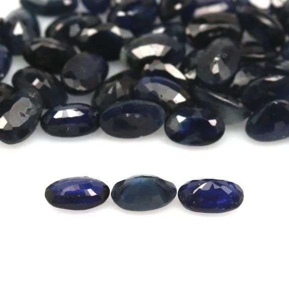 Heated only! 13.90ct Royal blue Sapphire set from Madagascar