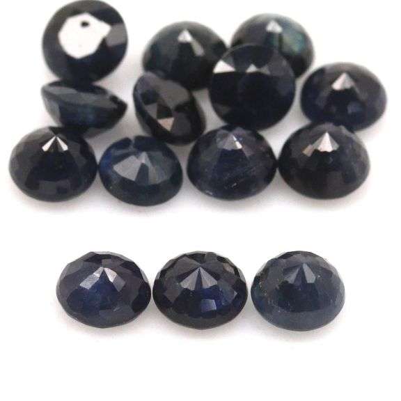 Heated! 12.10ct Royal blue Sapphire set from Madagascar