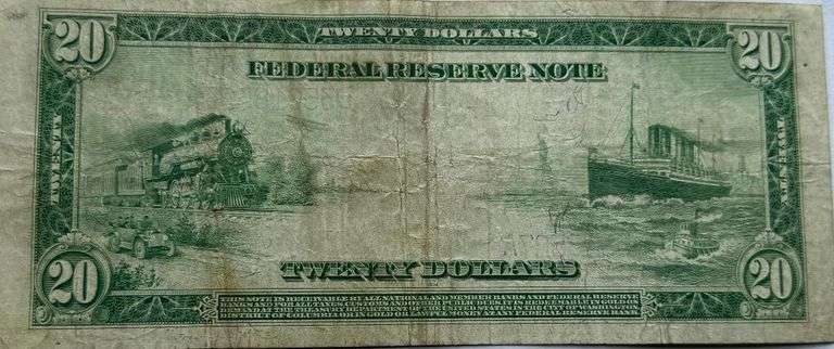 $5 Cleveland Series of 1914 FRN