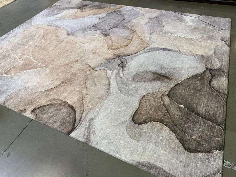 Stunning Silk feel Modern Rug 8x10
