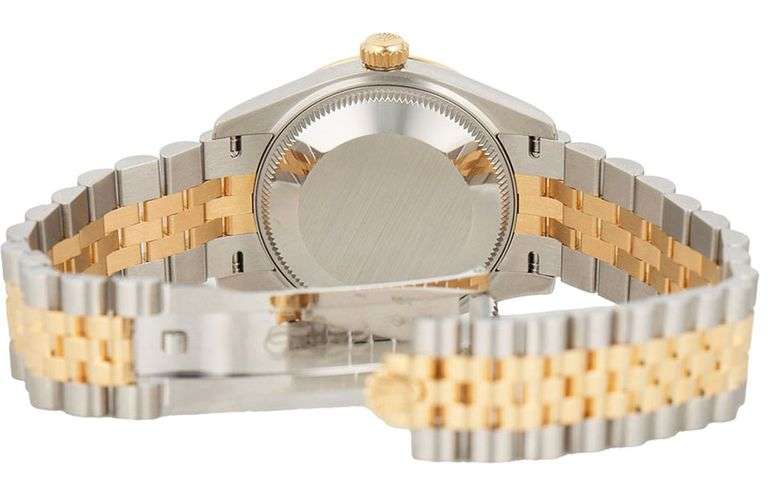 Rolex Date just 278273, 31mm, Factory MOP Dial, Two Tone Ladies Watch