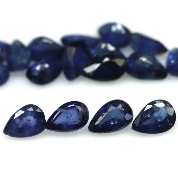 Collectors 5.34ct denim blue Sapphire set