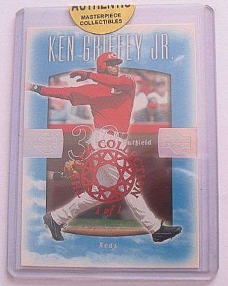 2002 UPPER DECK KEN GRIFFEY JR. GEM COLLECTION 1 OF 1 CARD