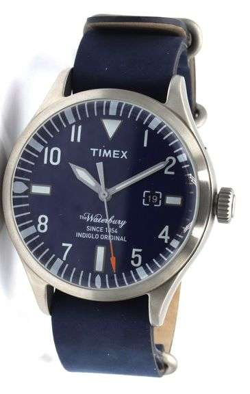 Timex The Waterbury quartz stainless steel watch