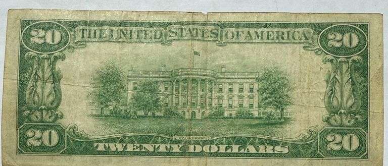 $20 1928 Series Gold Certificate