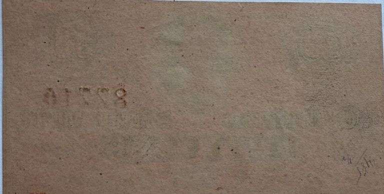 Rich Red CH CU 50 Cent April 6 1863 Confederate States Note.