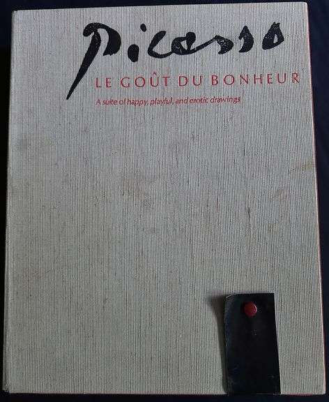 Investment! Very rare complete portfolio of Picasso collection, Le Gout du Bonheur. Abrams, New York