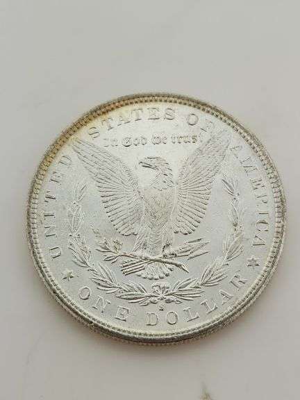 1885 S Morgan Silver Dollar, UNC "Better Date"