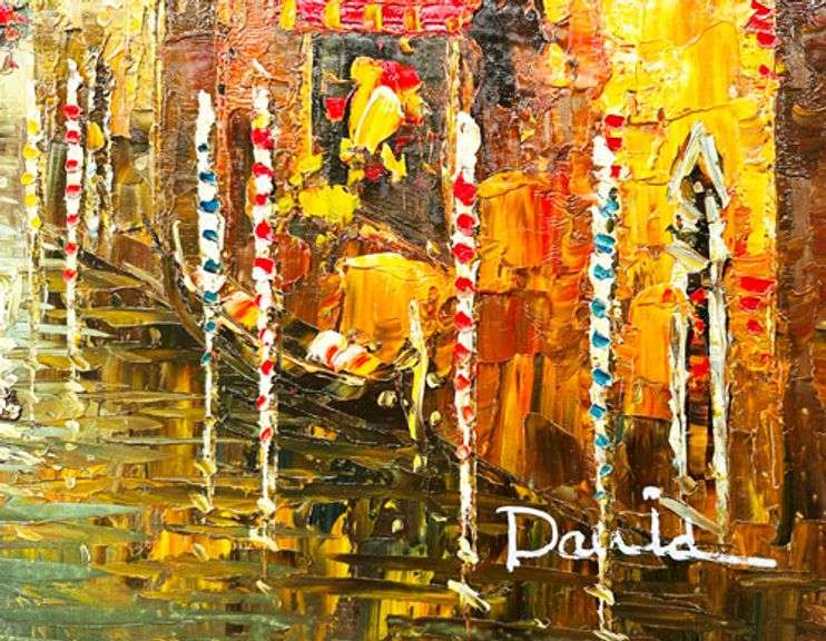 UNIQUE AND BEAUTIFUL PAINTING ON CANVAS