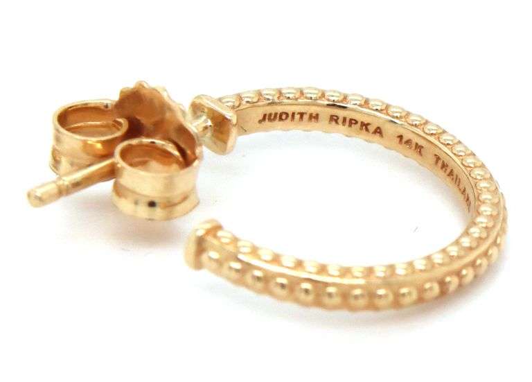 Judith Ripka Boujukan mini hoop