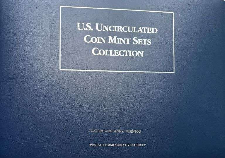 US Uncirculated Coin Mint Sets Collection.