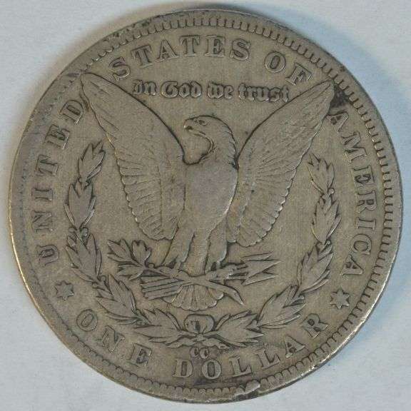 The Rare 1889-CC Morgan Silver Dollar in VF