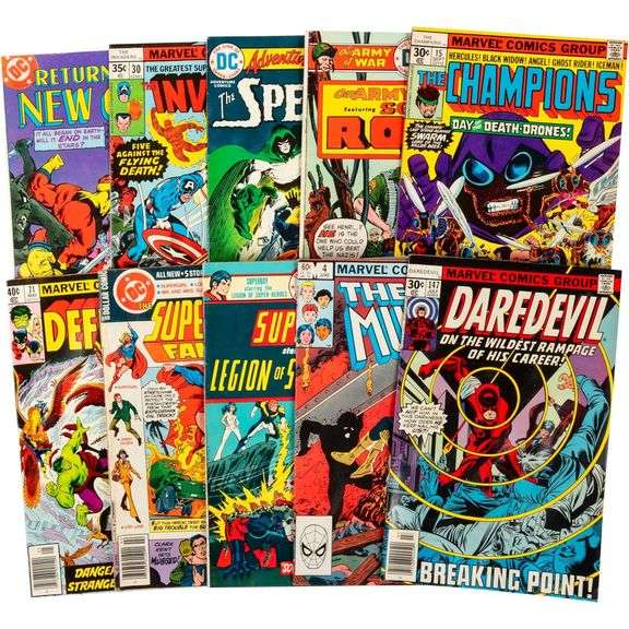 Vintage Comic Books 60s–80s