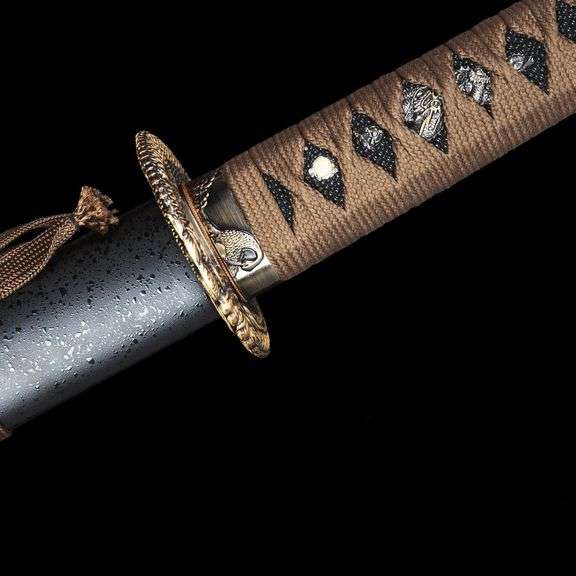 Hand-Forged Full Tang Katana with Authentic Hamon