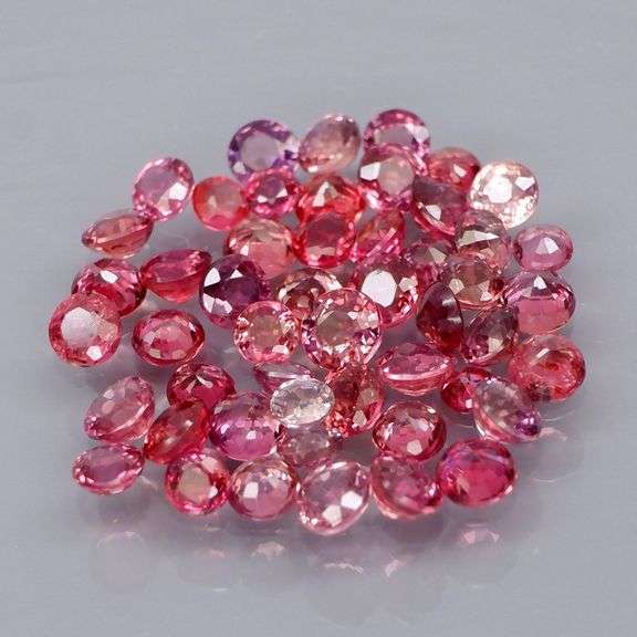 Real! Untreated! 4.25ct rose red Sapphire set!
