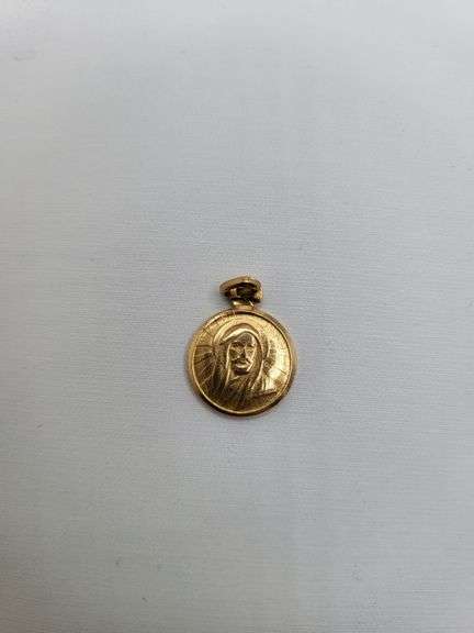 Great! Vintage Mohammad & Ali 18kt Gold Muslim Religion "shamayell"